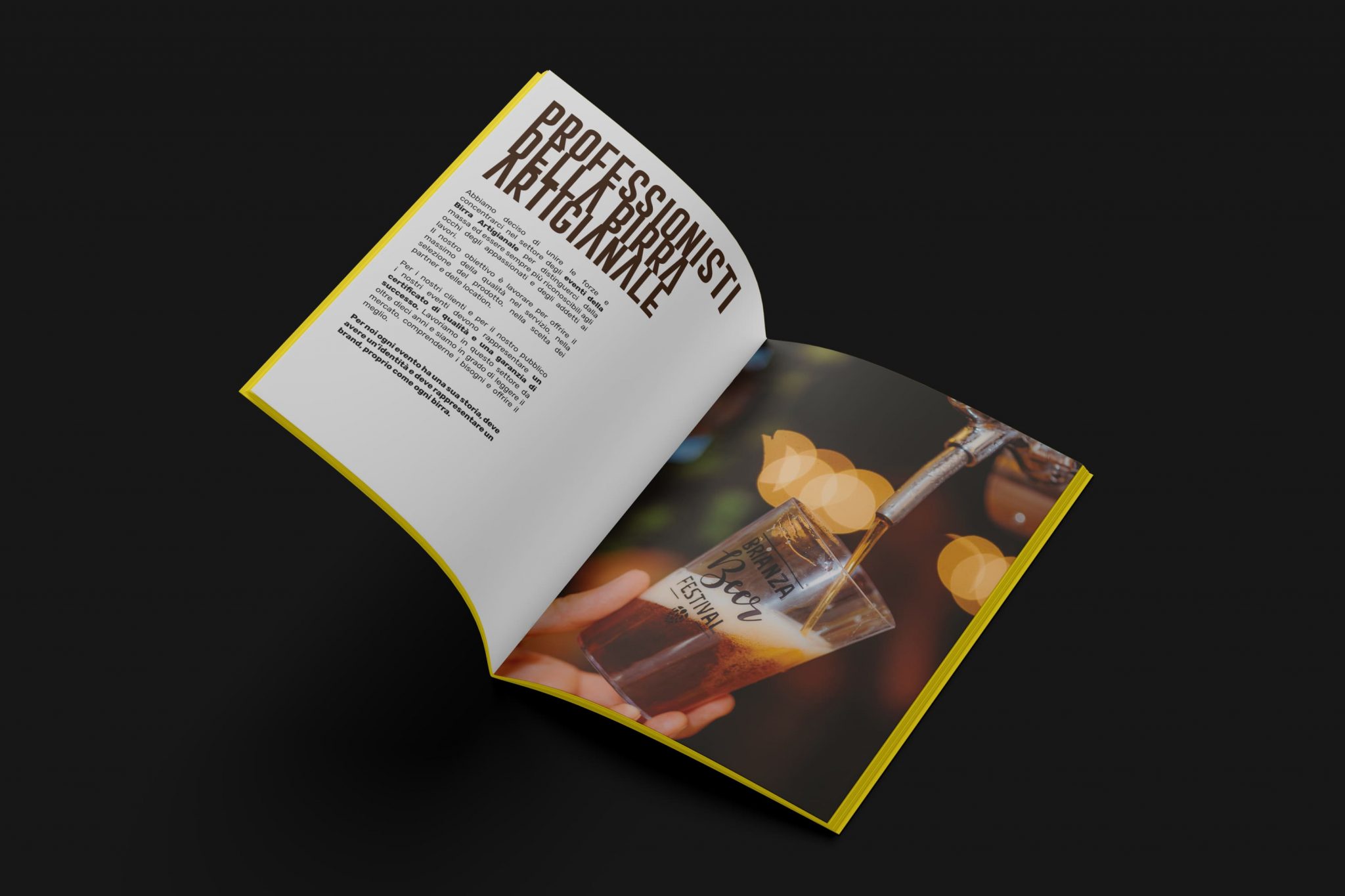 simona olivo freelance graphic design brochure pane liquido